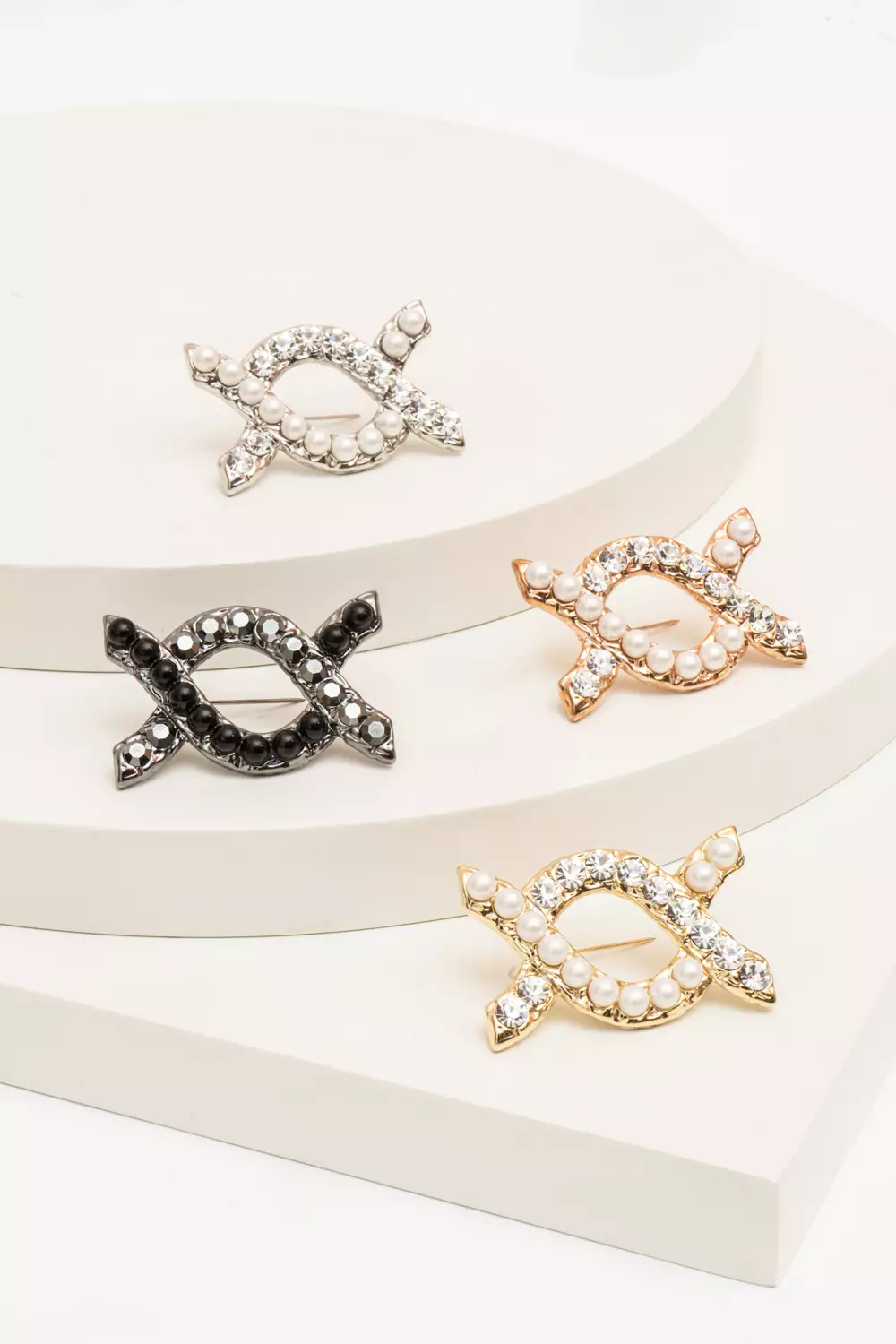 Klamby - Nayana Brooch Black