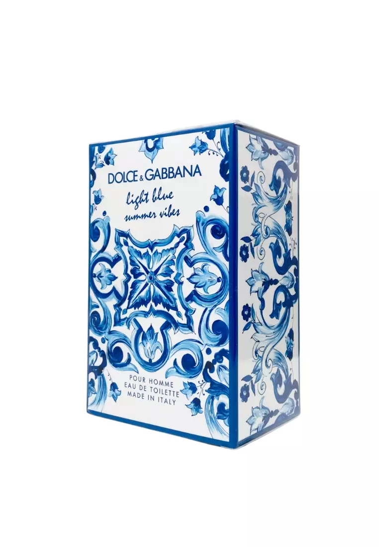 Dolce & Gabbana Light Blue Pour Homme Summer Vibes Man EDT - 125 ML (Parfum Pria)