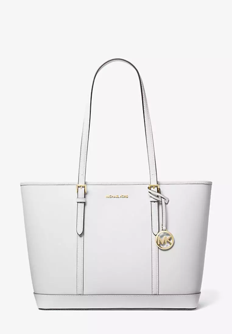 Jet set travel top large saffiano leather crossbody