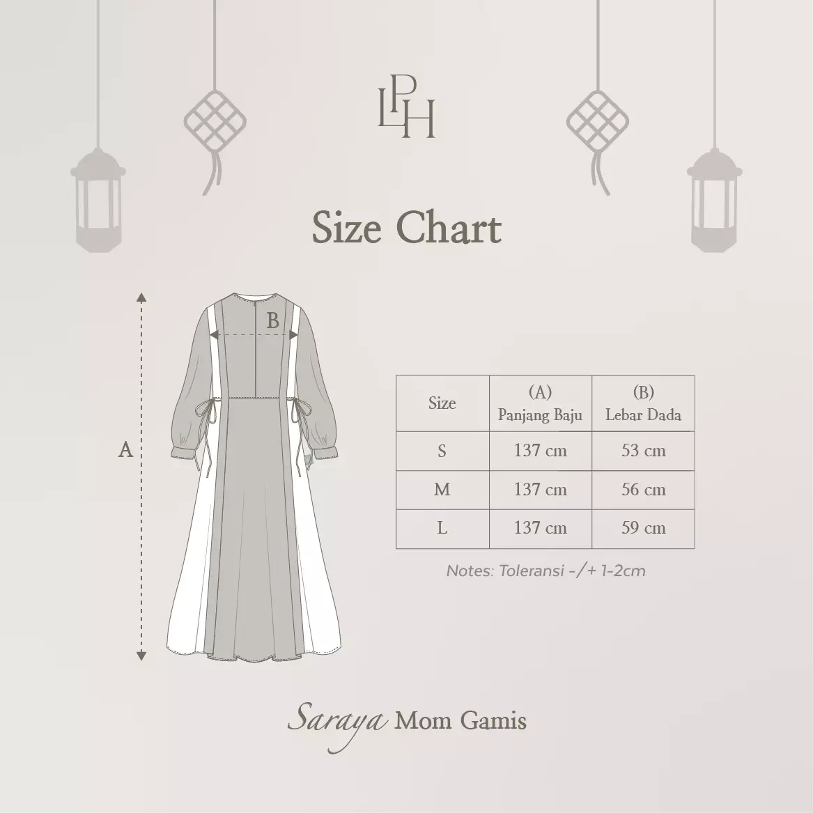 Little Palmerhaus - Baju Lebaran 2026 - Saraya Mom Gamis (Baju Gamis Wanita Dewasa) Teal Green