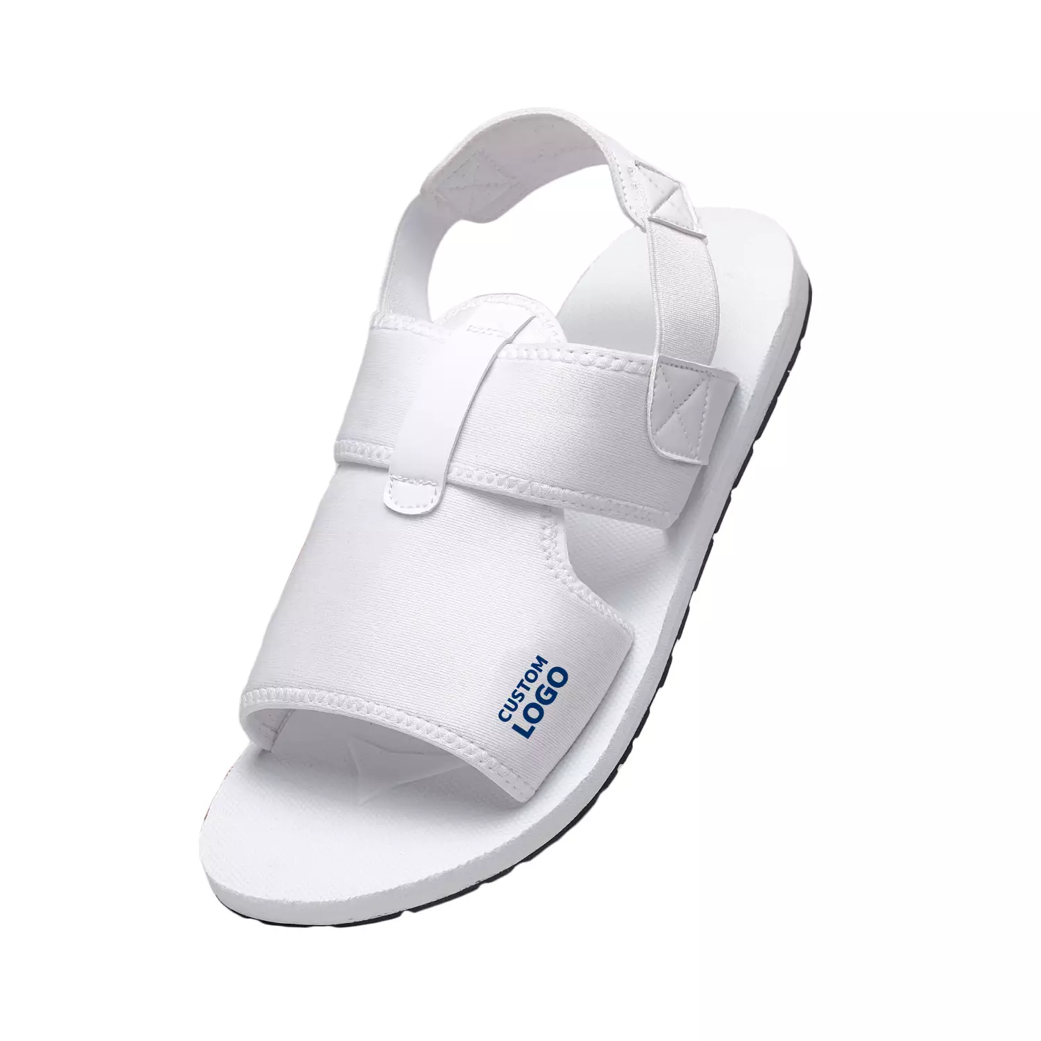 Footstep Footwear Sandal Pria Azhar - White Sendal Lebaran Haji Umroh Umrah Safar Mudik Kasual Anti Slip