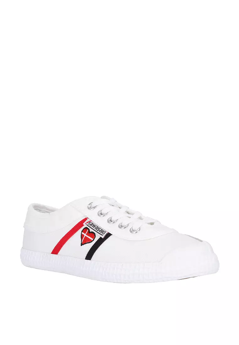Kawasaki Footwear Heart Canvas Sneakers ZALORA