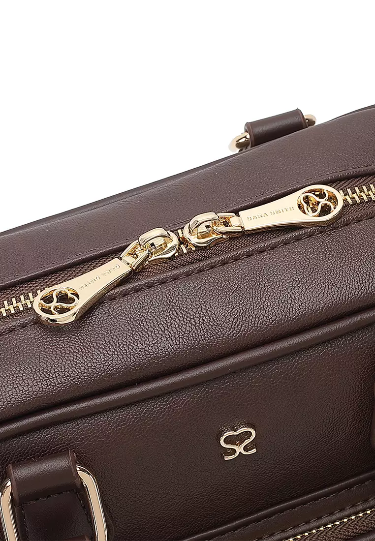 Women's Top Handle Bag / Sling Bag / Crossbody Bag / Shoulder Bag - Dark Coffee