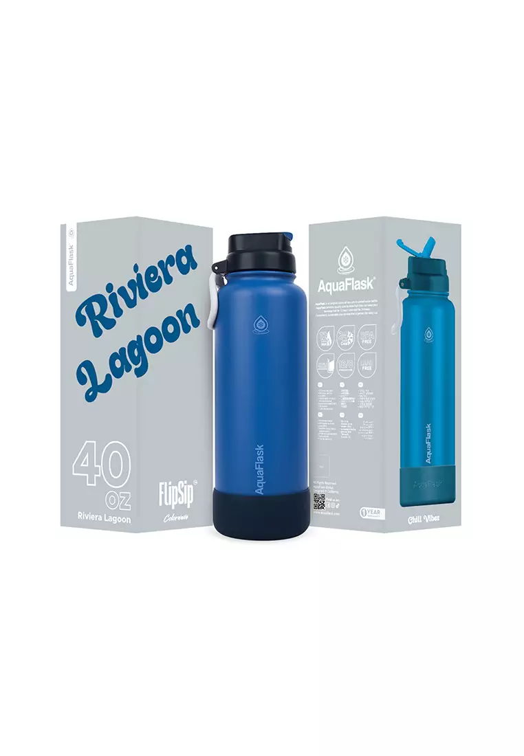 40oz Riviera Lagoon Colorwave Flip Sip Lid Collection