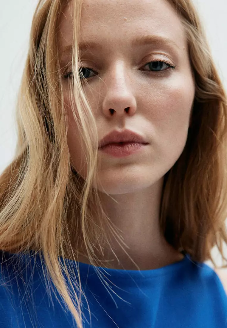 Buy Mango Boat-Neck Top 2026 Online | ZALORA