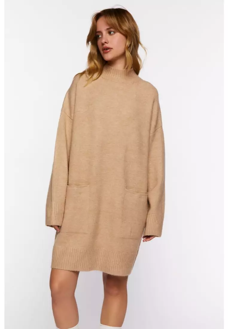 Buy FOREVER 21 Mock Neck Sweater Dress 2024 Online ZALORA