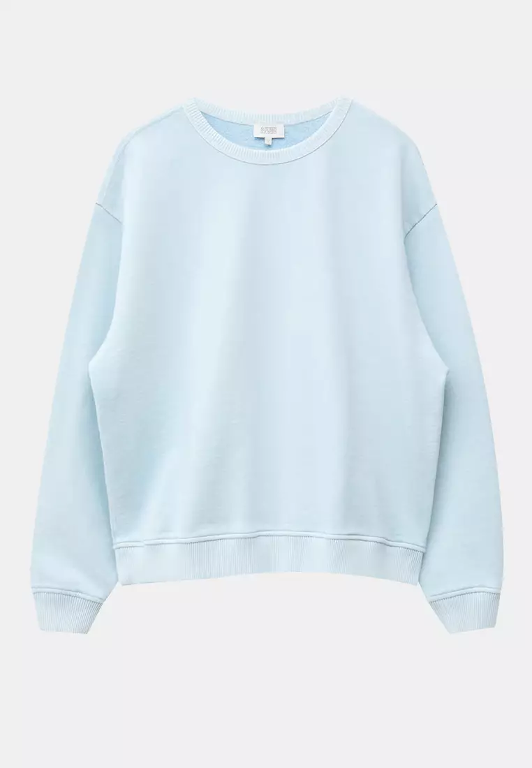 Oversized Cotton-Jersey Sweatshirt