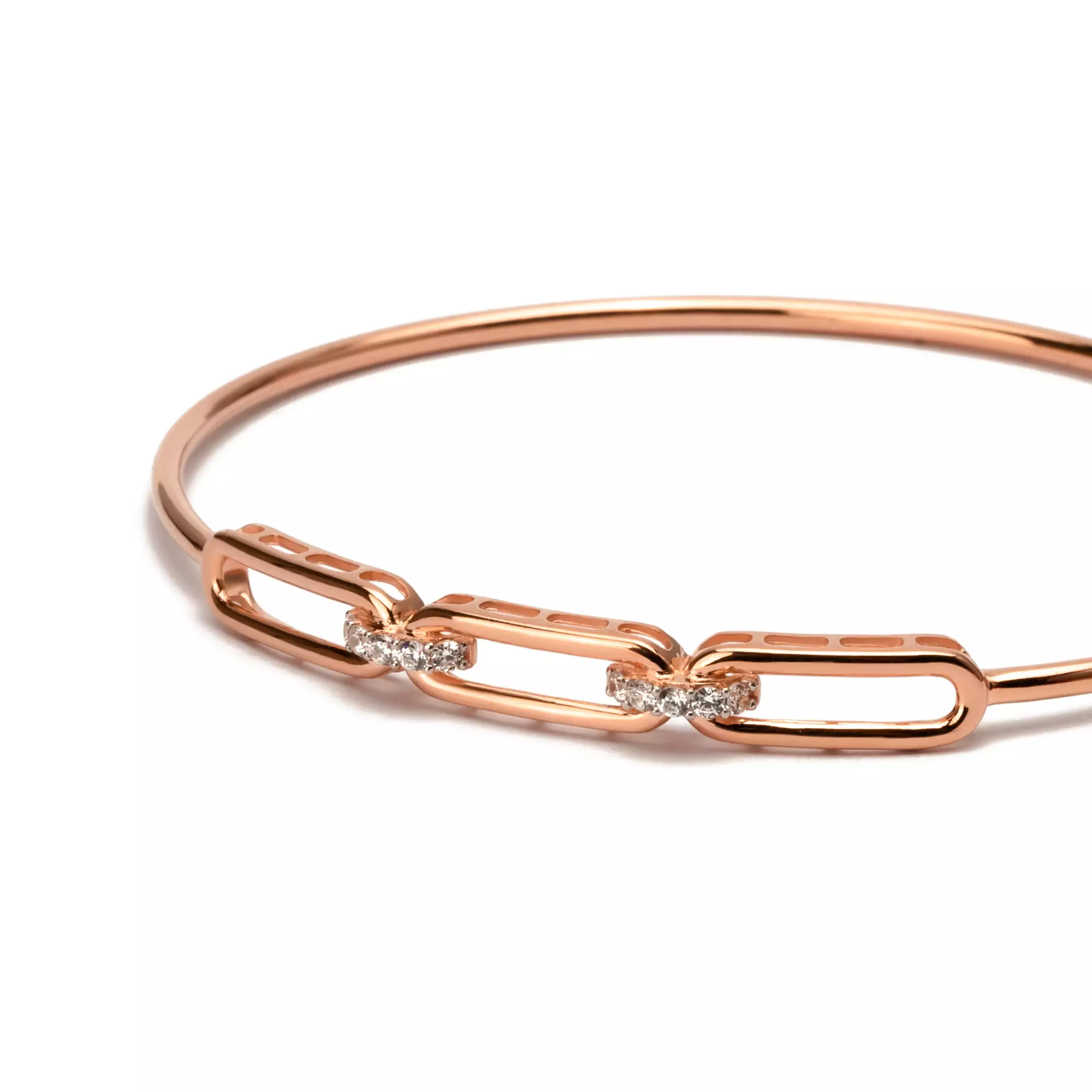 Gelang Emas 8K - Mila Gold Bangle - Tally Collection - Juene Jewelry