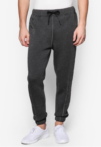 Sports - Panelled Bonded Jersey Joggers