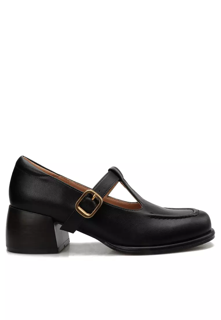 Discount on Twenty Eight Shoes  shoes - SKU: 5cm Leather Mary Jane Shoes Te6810-1