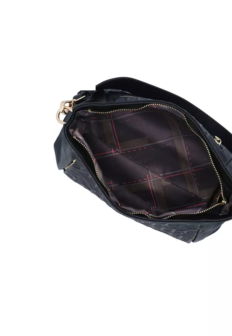 CR Sterling 2-Way Shoulder Bag - Black