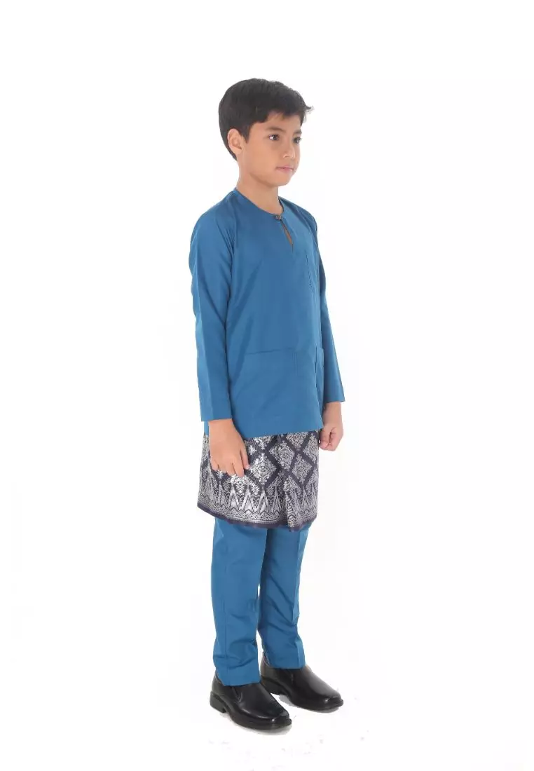 Baju Melayu Moden Teluk Belanga For Kids