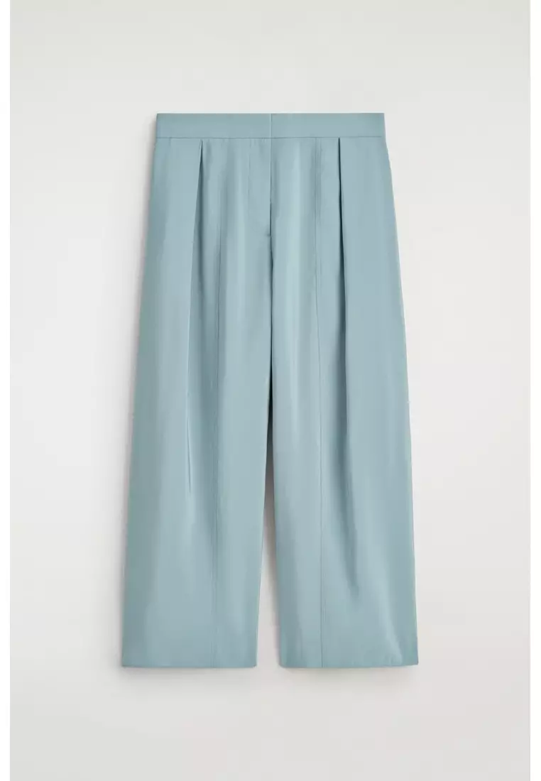 FLUID PLEATED CULOTTES