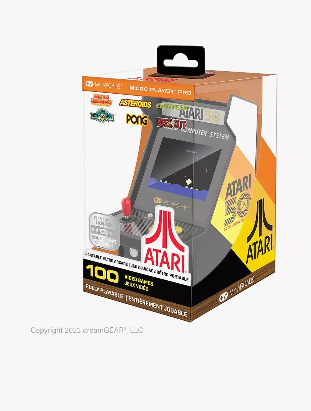 MY ARCADE  MICRO PLAYER PRO 6 8 ATARI PORTABLE - MYADGUNL-7013