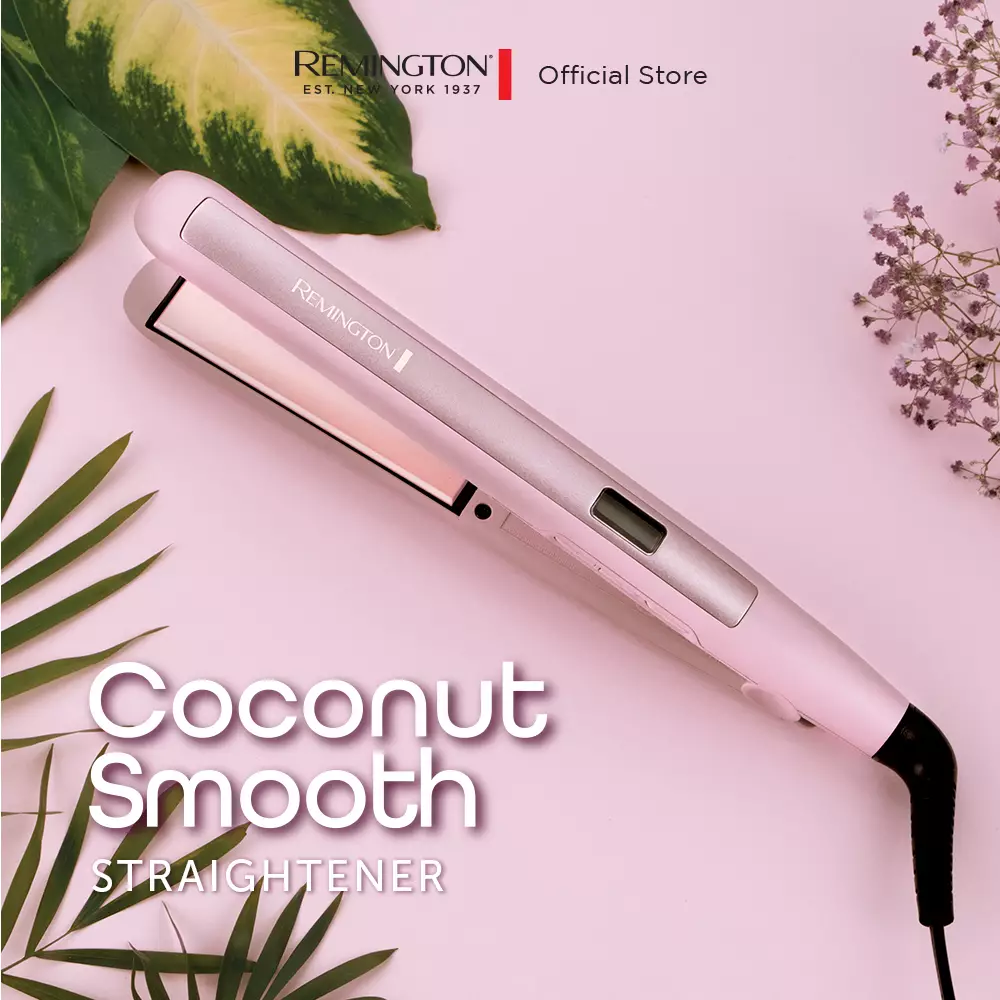 Remington Catokan Pelurus Rambut Coconut Smooth S5901