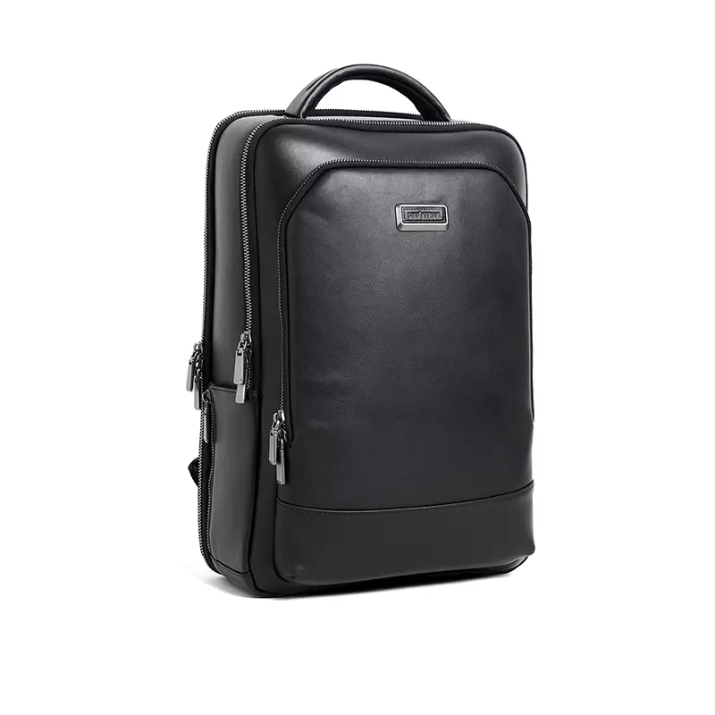 Backpack Tas Ransel Pria Kulit Gino Mariani Arigo Black