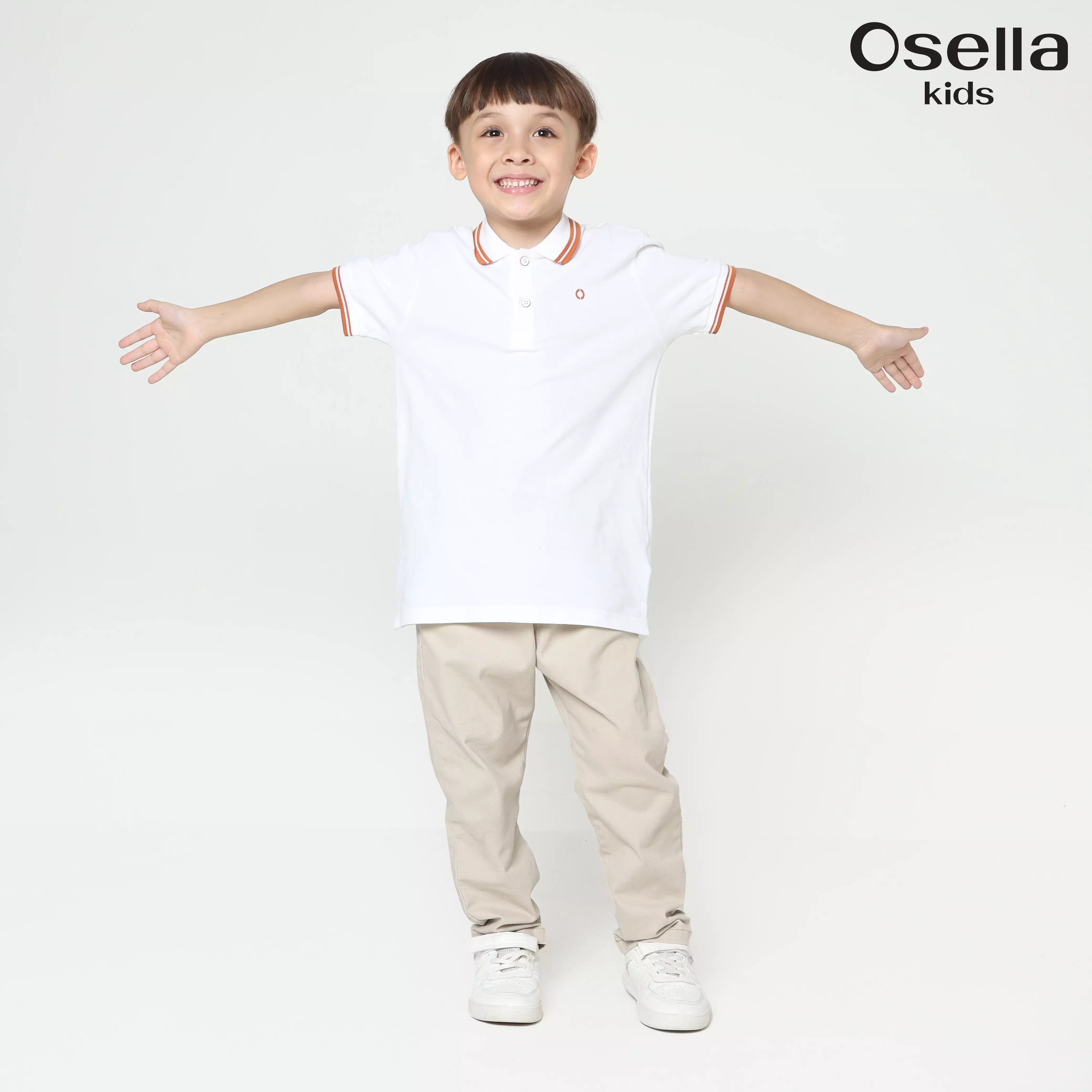 Osella Basic Reguler FIt Polo Shirt 3222500101 | Kaos Polo Shirt Basic Anak Laki-Laki