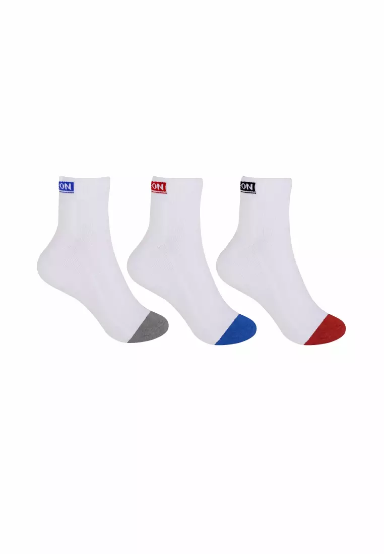Chameleon Quarter Socks 3 prs/pack