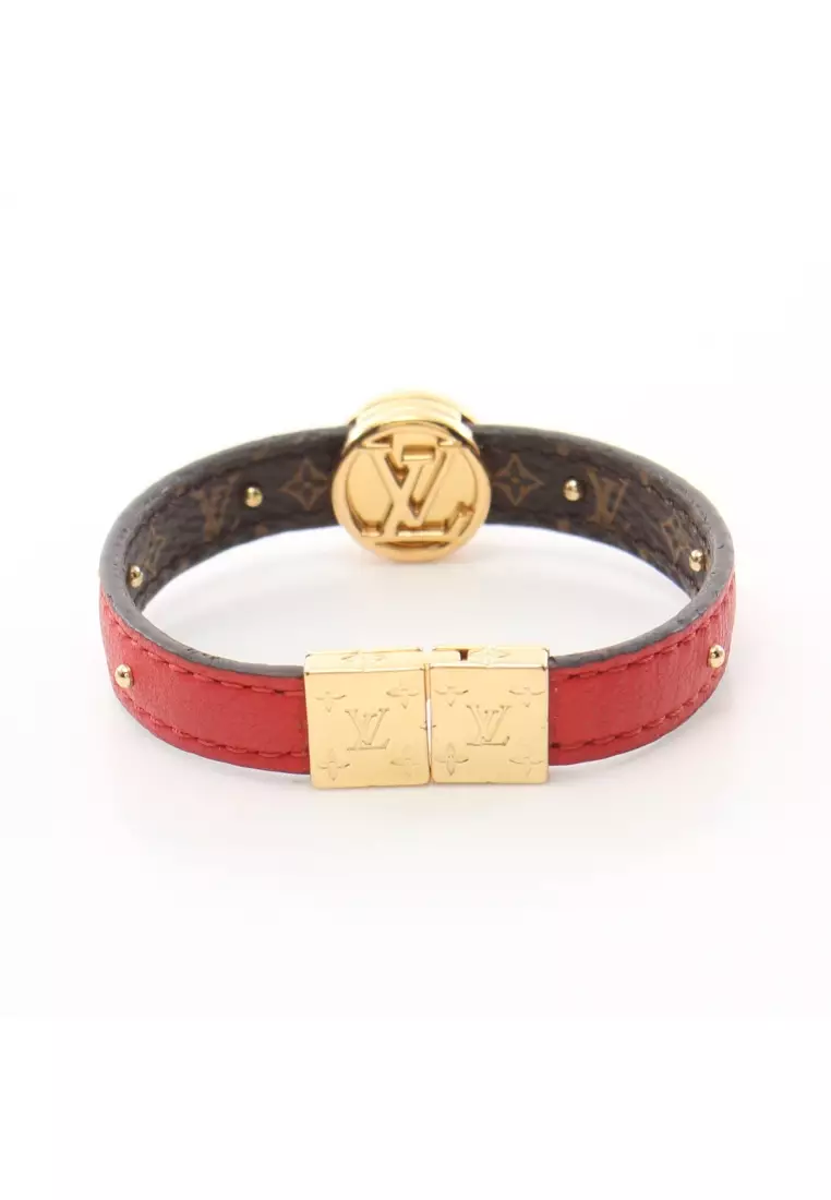 Louis Vuitton Pre-loved LOUIS VUITTON LV Circle bracelet PVC GP