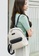 Volkswagen white Women's Backpack - White 8C312ACECCF266GS_2