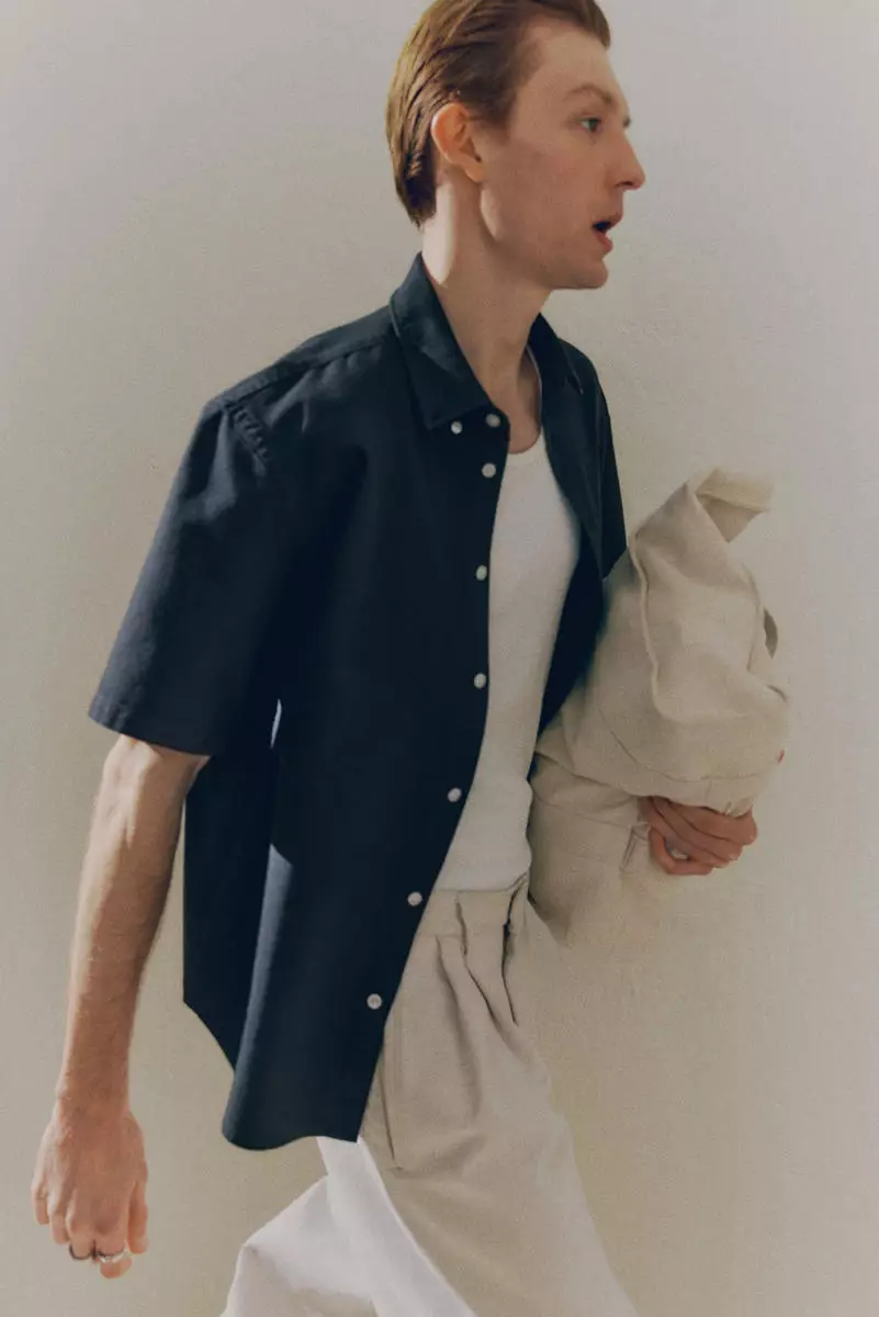 Regular Fit Short-sleeved Oxford shirt