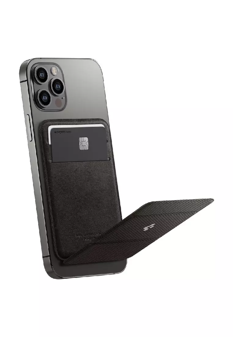 For iPhone 12 / Pro / Mini / Pro Max, Spigen [ Smart Fold ] MagSafe Card  Holder