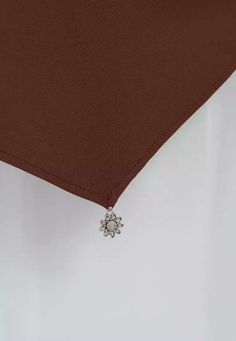 HIJAB INSTAN RANA - DARK BROWN