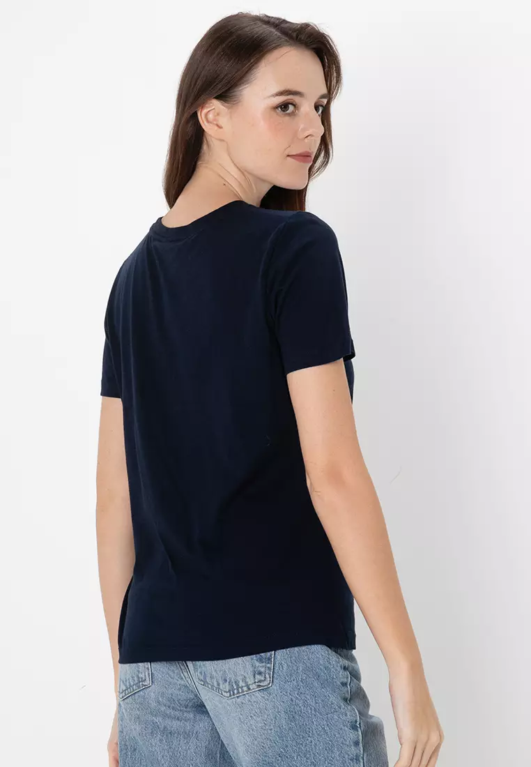 Regular Corp Logo C-Neck Tee - Tommy Mainline