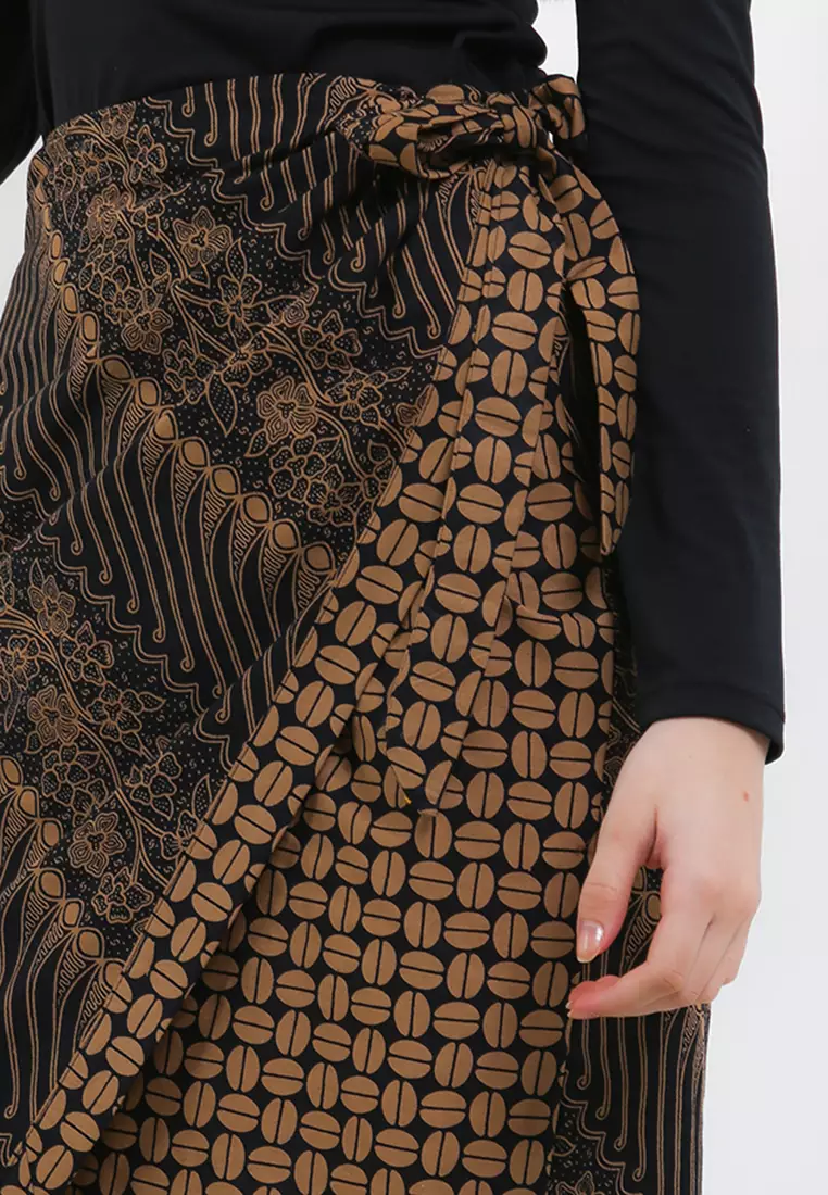 Wrap Skirt SARA Cut&Sew+Lining