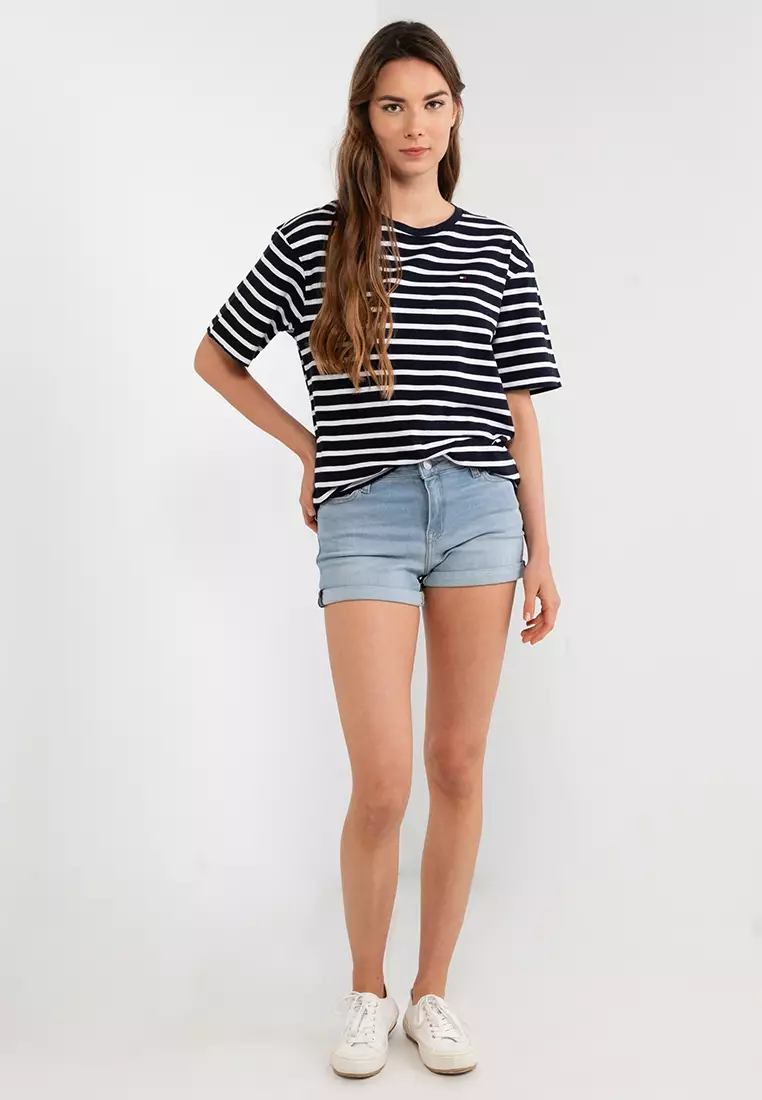Tommy hilfiger deals boyfriend shorts