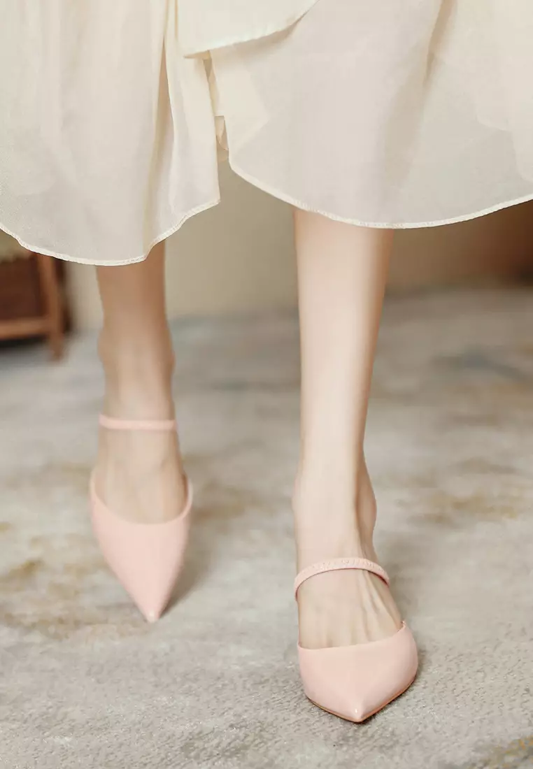 6.5CM Strap High Heel Shoes TE7246-1
