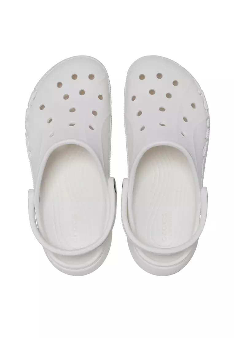 Crocs Women Baya Platform Clog - White