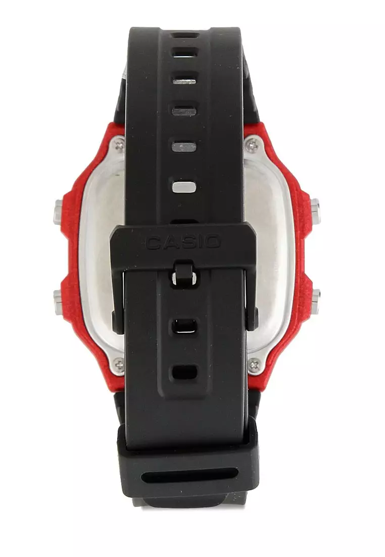 CASIO Jam Tangan Digital AE1300WH-2A Hitam Merah
