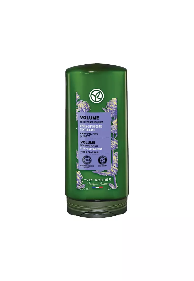 Volume Plumping Conditioner with Quinoa Peptides- 200ml Boosting for Fine & Flat Hair