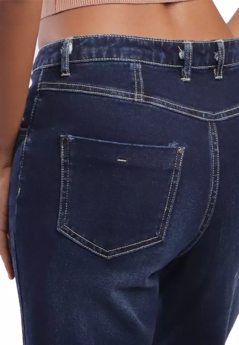 Just G Low Rise Boot Cut Denim Jeans