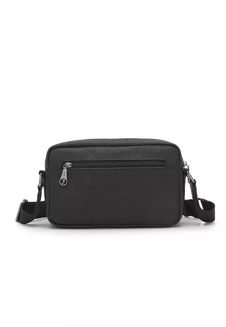 Men's Sling Bag / Messenger Bag - Black