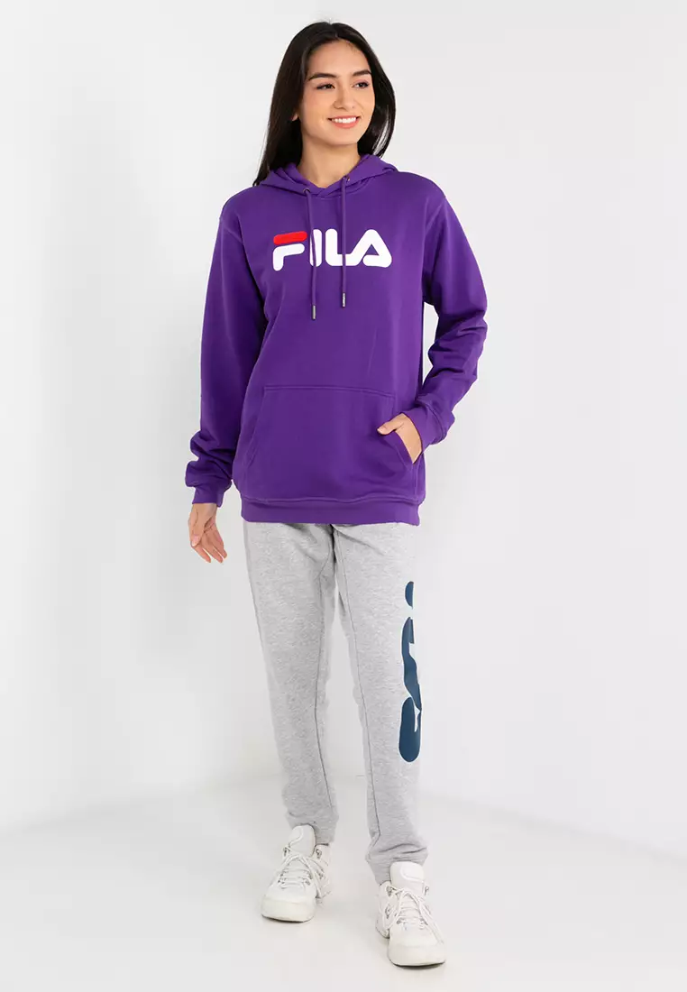 Fila hoodie cheap womens purple