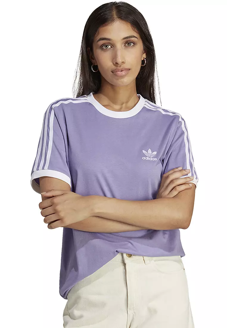 Adidas originals 3 stripes t-shirt sale