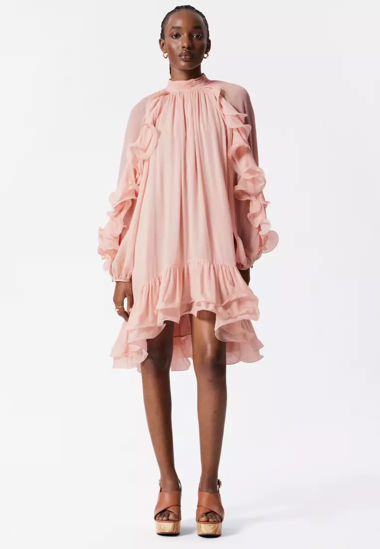 Ruffle Mini Dress
