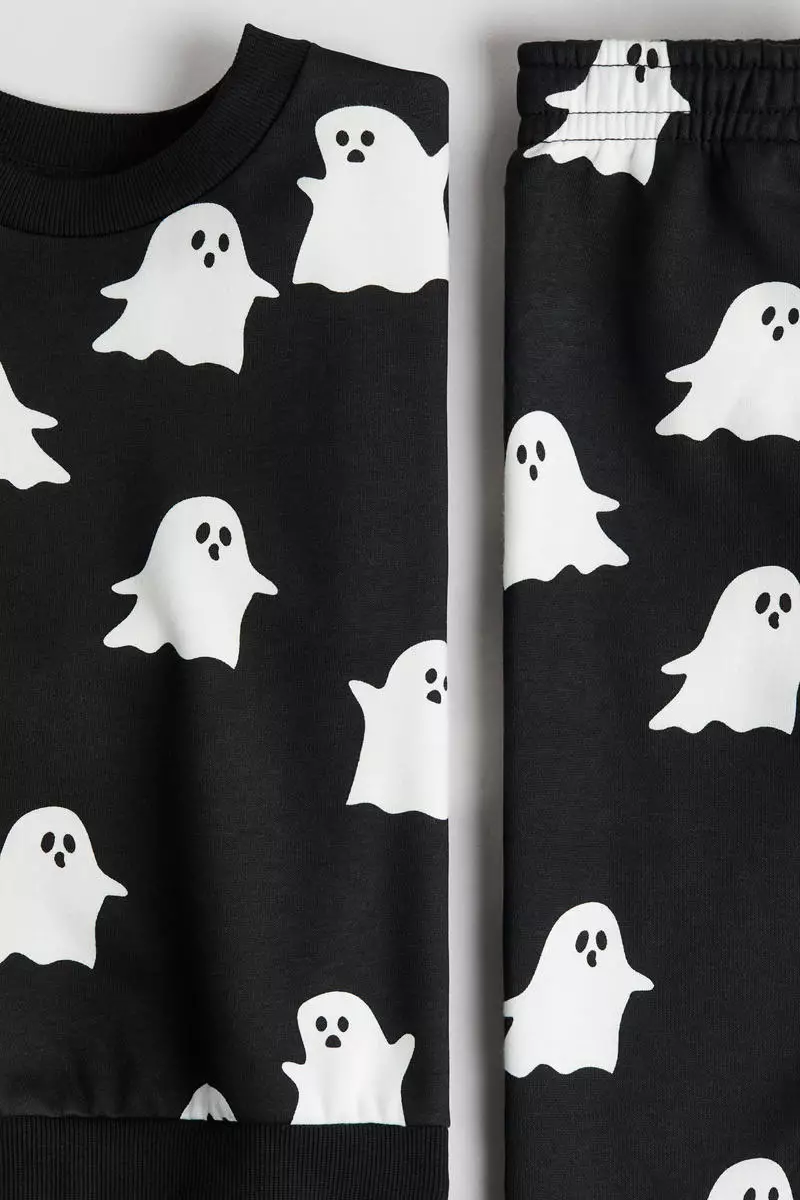 2-piece printed sweatshirt set