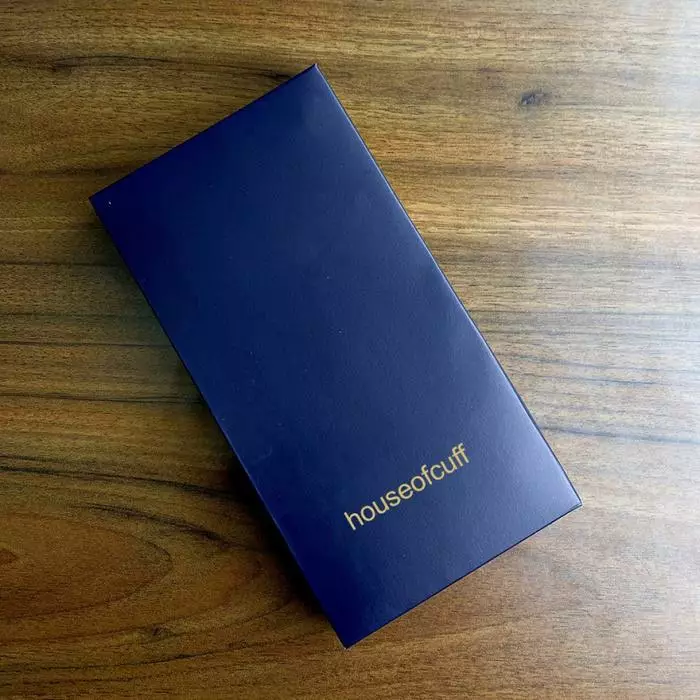 Houseofcuff Dasi Panjang Bahan Katun Motif Garis Neck Tie Motif Garis Maroon 2inch