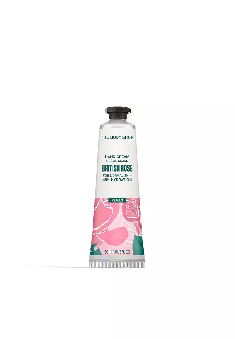 British Rose Hand Cream (30ml)