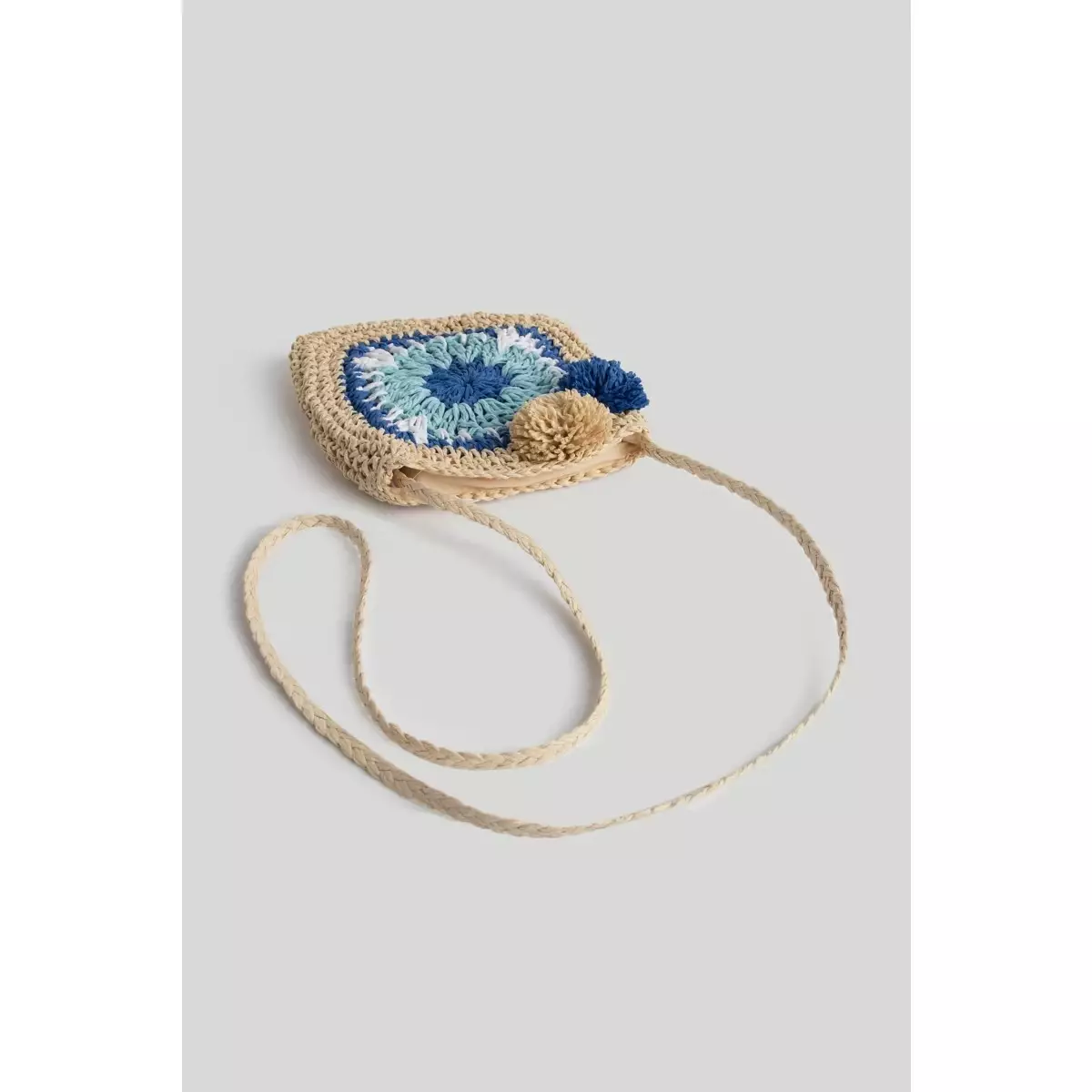 Mothercare Crochet Bag - Tas Anak Perempuan (Biru)