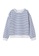 MANGO KIDS white Striped Cotton Sweatshirt AE98FKA23BBCDCGS_1