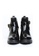 Twenty Eight Shoes black VANSA Shiny Short Rain Boots VSW-R610 7F3D7SH331248CGS_4