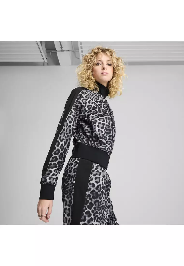 T7 LEO LUXE 女子豹紋運動外套