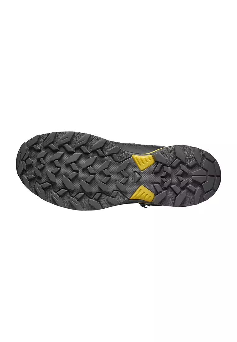 X ULTRA 360 MID GORE-TEX Men's Hiking Boots in Castlerock/Black/Spicy Mustard