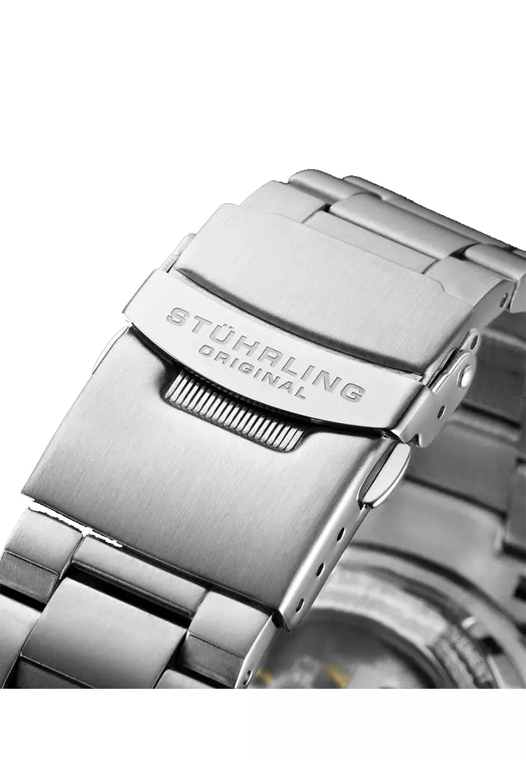 Stuhrling Original Depthmaster 883-01 Jam Tangan Pria Automatic Diver Analog