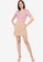 ZALORA WORK pink Sweetheart Neckline Fitted Top A473DAA5F9B53DGS_4