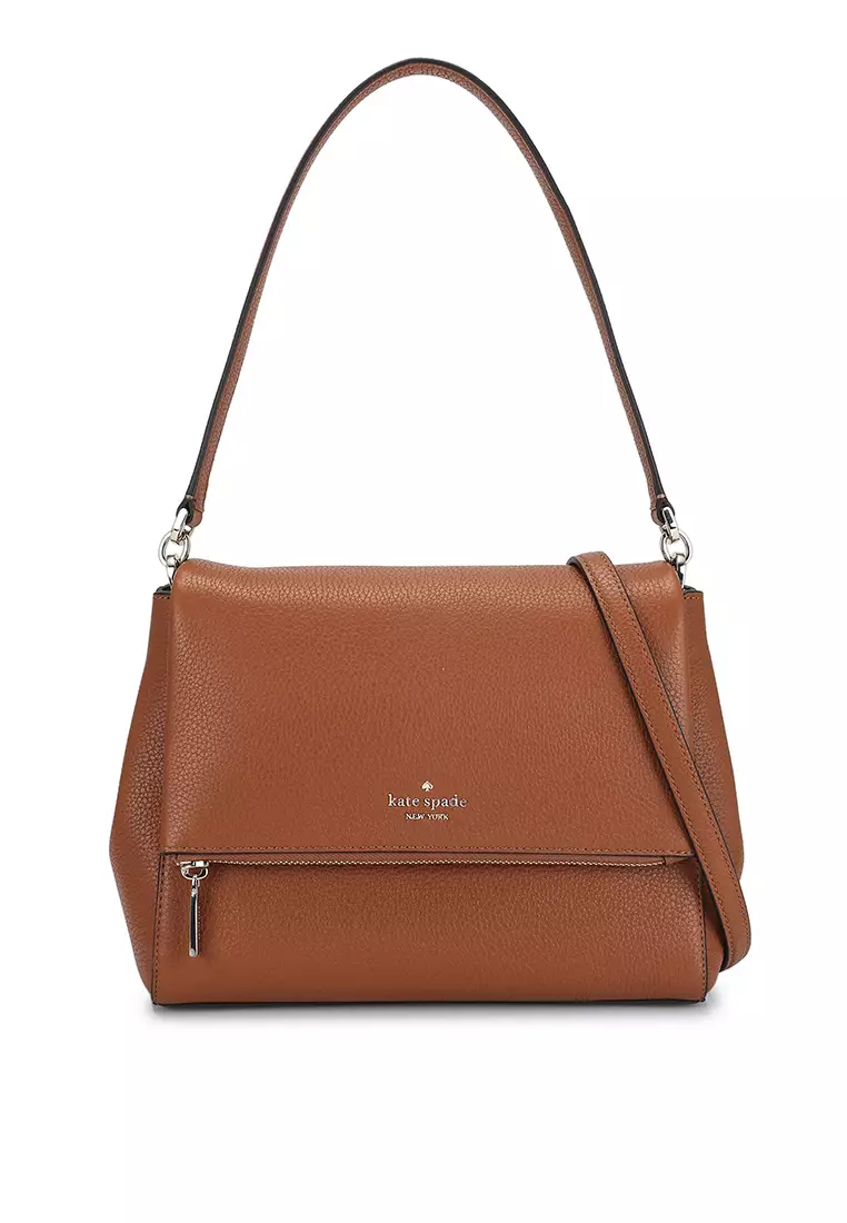 Michael kors 2024 leila flap messenger